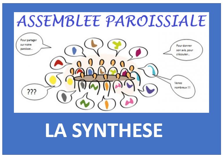 Synthèse  Assemblée paroissiale du 22 Oct 2022